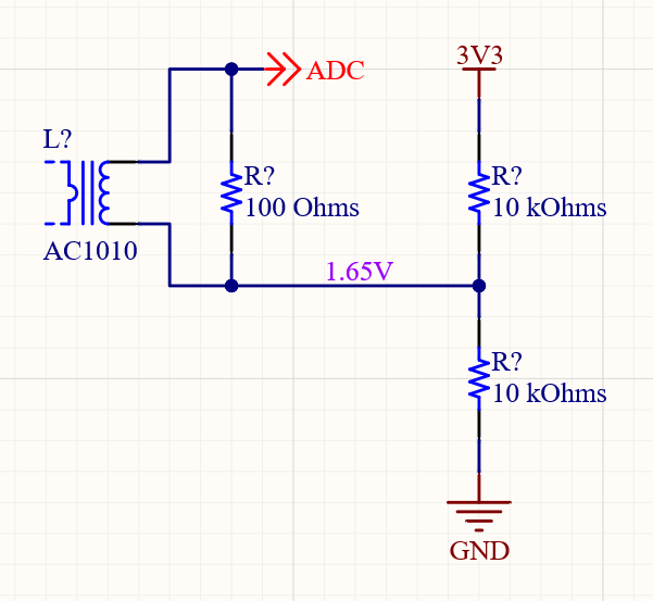 Current sense transformer schematic